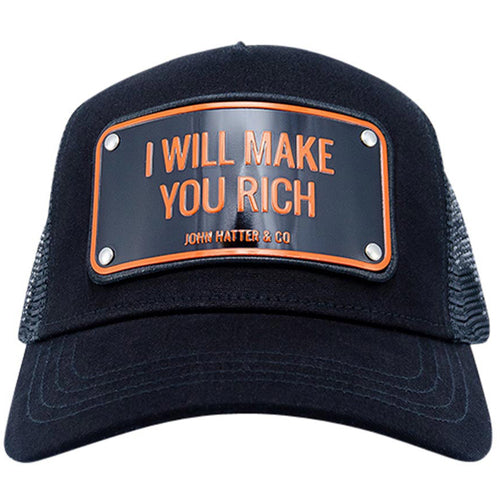 JOHN HATTER I WILL MAKE YOU RICH RUBBER CAP BLACK – Fnac KSA