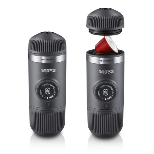 WACACO- NANOPRESSO - BLACK + NESPRESSO ADAPTER