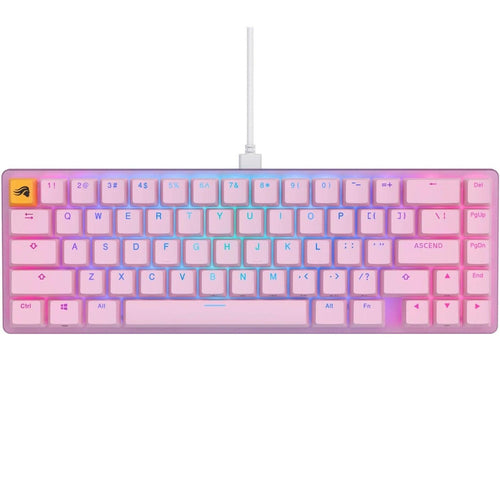 Glorious GMMK2 RGB Compact Mechanical Gaming Keyboard (Pink)