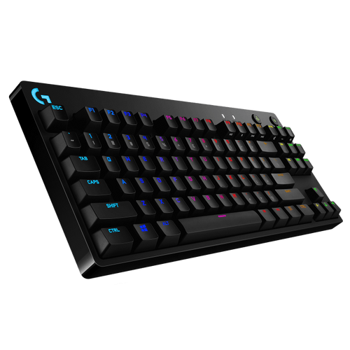 Logitech G Pro GX Blue Switches Mechanical Keyboard (Black)