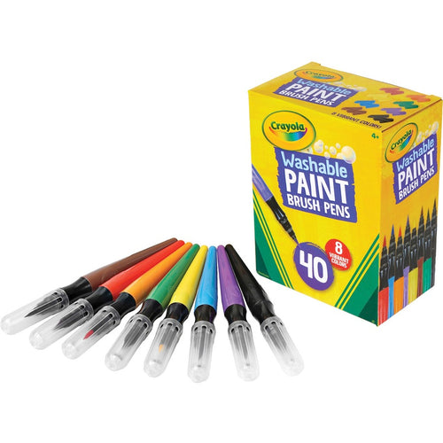 Crayola Paint Brush Pens 40ct