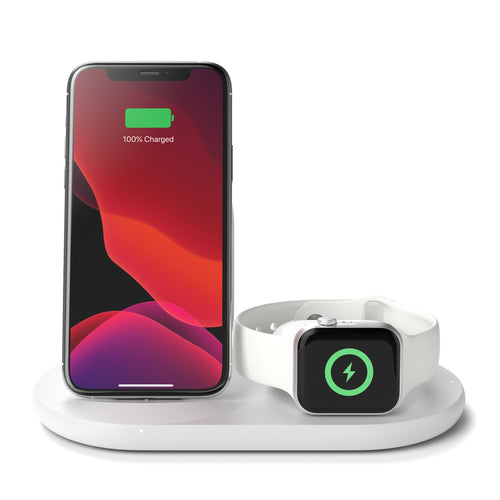 Belkin 3 in 1 Wireless Charging Pad or Stand for Apple Devices