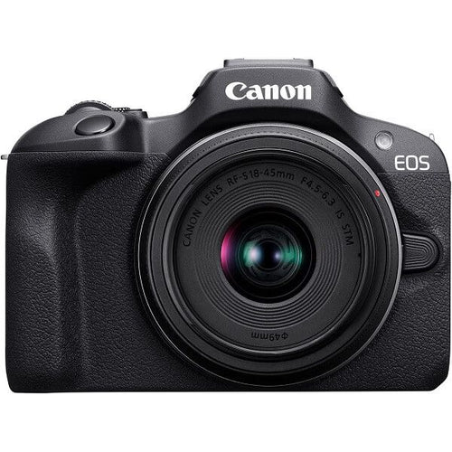 كاميرا EOS R100 + RF-S مقاس 18-45 مم