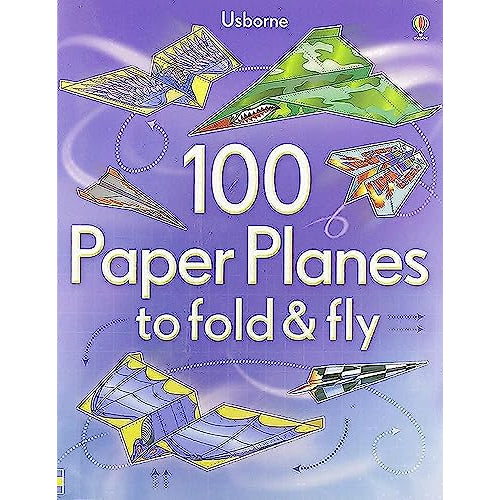 كتاب 100 طائرة ورقية للطي والطيران