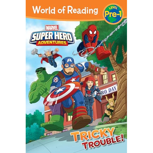 عالم القراءة: مغامرات الأبطال الخارقين: مشكلة صعبة!: المستوى قبل الأول