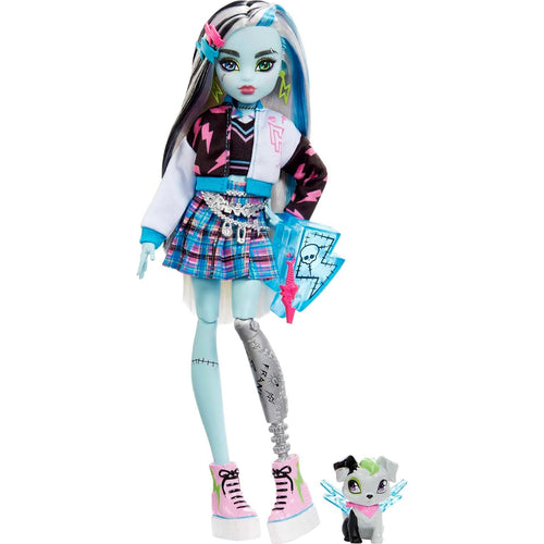 Monster High Frankie Stein Doll with Pet and Accessories