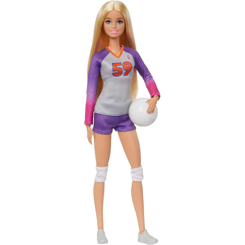 Barbie Articulated Sports Doll - Volleyball