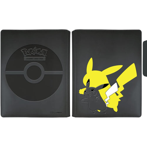 Pokemon Binder- Ultra PRO - Premium 9-Pocket PRO-Binder Zippered - Pikachu