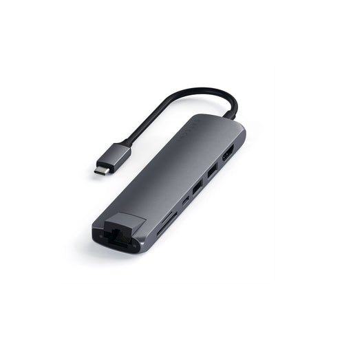 SATECHI - TYPE-C SLIM MULTIPORT - SPACE GREY
