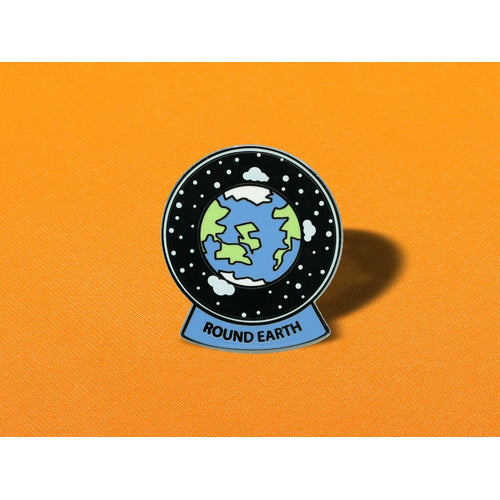 Globe Earth Brooch