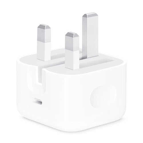 محول طاقة USB Type-C Apple بقوة 20 واط (أبيض)