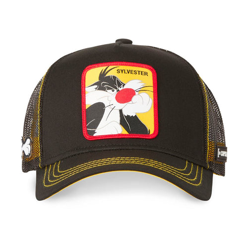 قبعة تراكر سيلفستر ذا كات للبالغين من الجنسين من كابسلاب، لون أسود