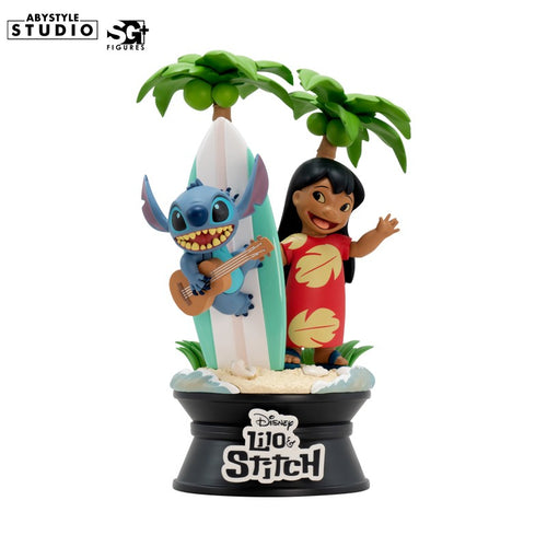 DISNEY - Figurine "Lilo & Stitch Surfboard"