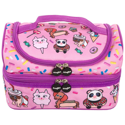 Multi-Compartment Lunch Bag - Animal Treats