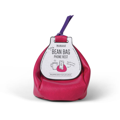 Bookaroo LITTLE Bean Bag Phone Rest - Pink