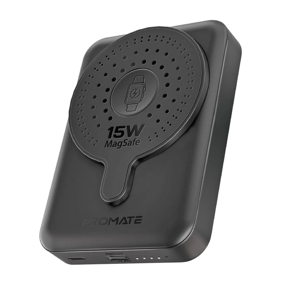 Promate 10000mAh 15W Magsafe wireless charging Powerbank - – Fnac KSA