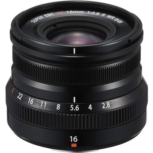 Fujinon XF16mm Lens F2.8 R WR (Black)
