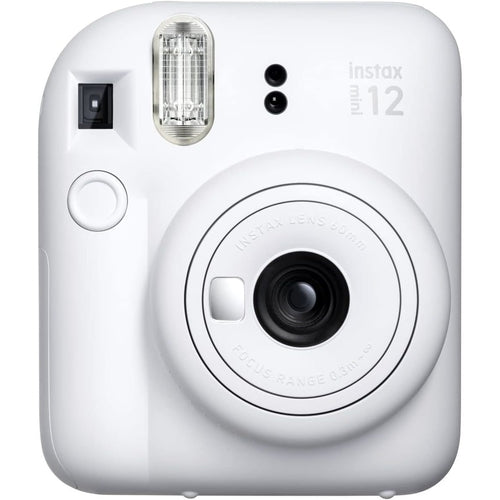 كاميرا فوجي إنستاكس ميني 12 (أبيض)