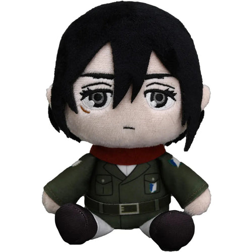 دمية محشوة لشخصية ميكاسا من مسلسل "Attack On Titan" من شركة جود سمايل