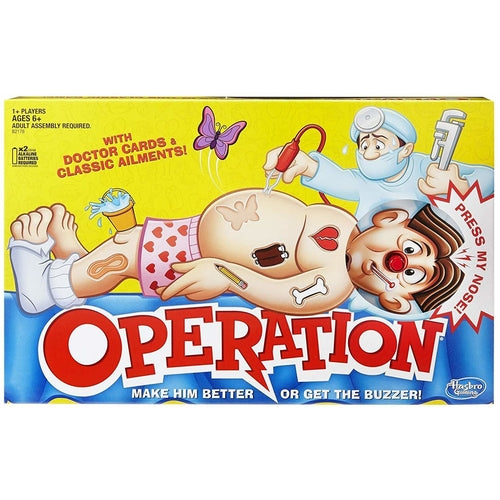Hasbro Operation Classic: The Ultimate Strategy Board Game