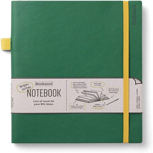 If Company Bookaroo Bigger Things Notebook Journal - Forest Green