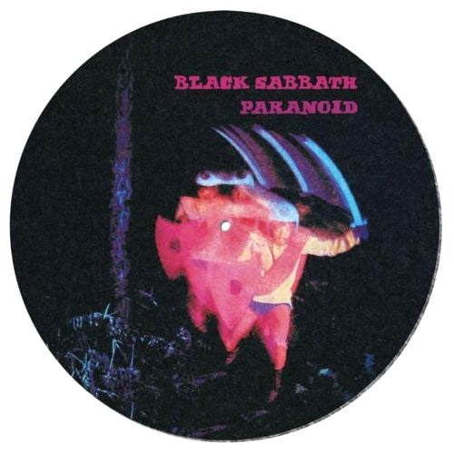 Black Sabbath Turntable Record Slipmat, DJ Scratching, Slipmat, Pyramid Slipmat