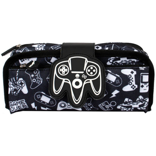Fringoo Silicone Patch Pencil Case - Game On