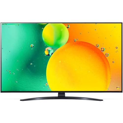 LG NanoCell TV 55 Inch NANO79 Series, Cinema Screen Design 4K Active HDR WebOS Smart AI ThinQ - 55NANO796QA