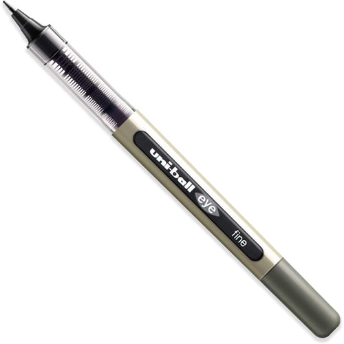 قلم ميتسوبيشي يوني-بال ذو نقطة رفيعة - قطعة واحدة، أسود