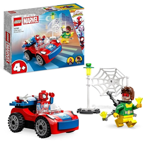 Spider-Man's Car and Doc Ock V29 - Action-Packed Toy Set