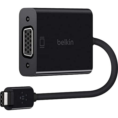 BELKIN USB TYPE-C USB-C TO VGA ADAPTER - BLACK