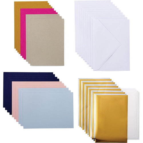 Cricut Joy Insert Cards 11,4 CM x 15,9 CM 10-pack (Sensei Sampler) WITH FOIL SHEETS