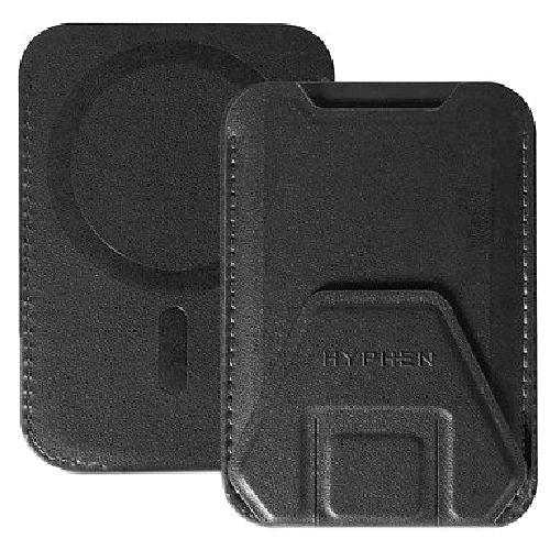 HYPHEN, Magsafe Wallet Card Holder With Stand Black, Phone Grips, Wallet and Card Holders, HYPHEN Wallet and Card Holders