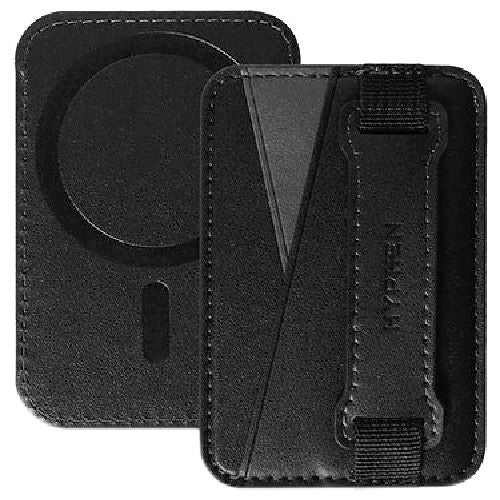 HYPHEN, Magsafe Wallet Dual Pocket With Grip Black, Phone Grips, Wallet and Card Holders, HYPHEN Wallet and Card Holders