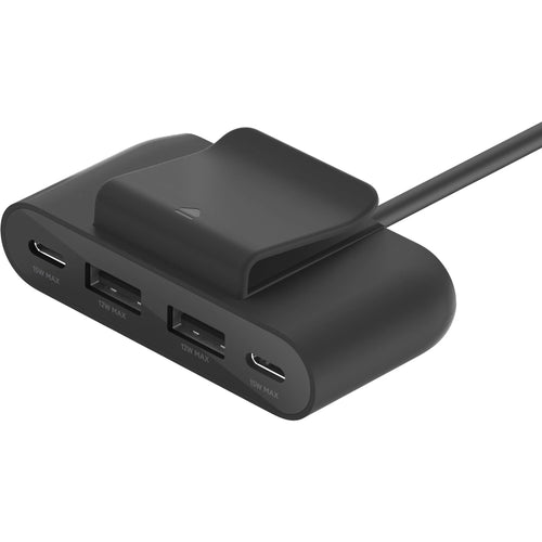 BELKIN - 4-PORT (2C 2A) 30W USB POWER EXTENDER - 2M - BLACK