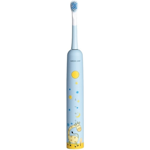 فرشاة أسنان ذكية للأطفال من جرين ليون - لون أزرق