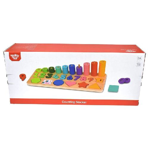 Tooky Toy, Stacker, Counting Stacker, Toys, Counting Stacker, Tooky Toy Counting Stacker