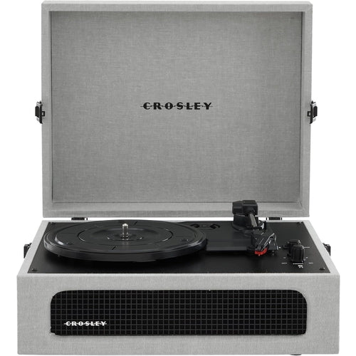 Crosley Voyager Portable Turntable with Bluetooth Out - Gray
