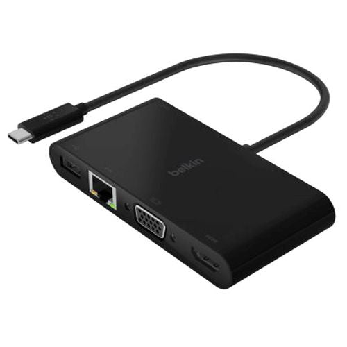 Multiport Adapter, USB Type-C, Faster Charger, Hub, Belkin Hub