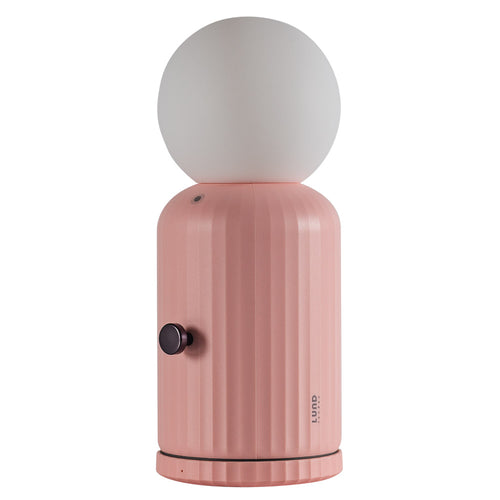 Lund London Pink Wireless Lamp & Charger