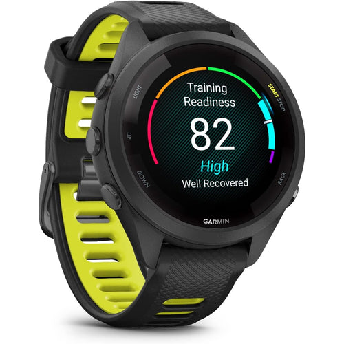 Garmin Forerunner 265S Multisport GPS Watch (Black, Yellow)
