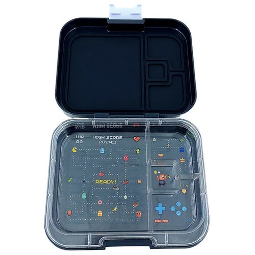 Tinywheel Bento Box 4 Compartments Black - Arcade