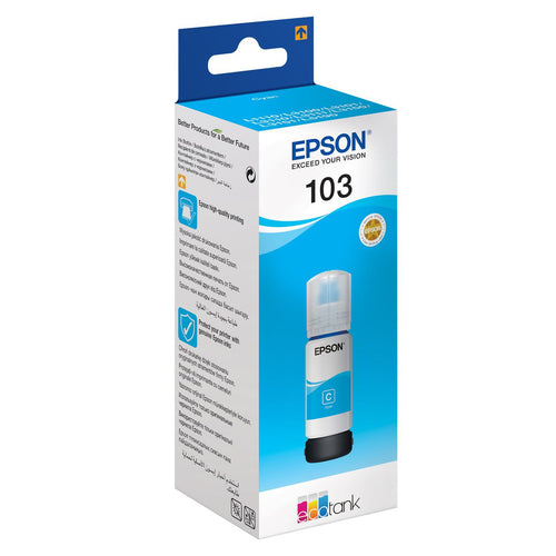 Epson 103 EcoTank Cyan Ink Bottle