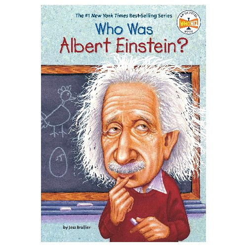 Who Was Albert Einstein? Children's Book, Children's Physics Books, Children's Historical Biographies Books, Jess M. Brallier Books, Books, Penguin Workshop Books