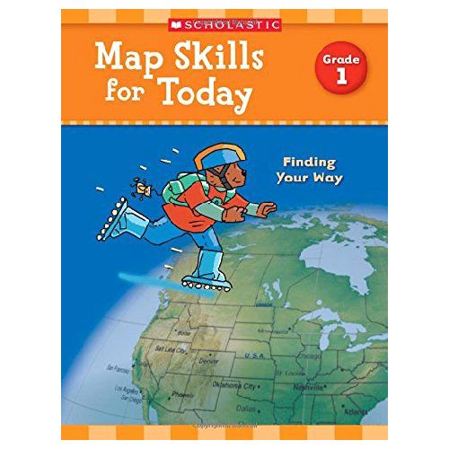 Scholastic, Map, Skills, Book, Books, Scholastic Teaching Resources Books