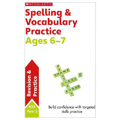 Scholastic, English Skills, Spell, Vocab Workbook, Books, Scholastic Books
