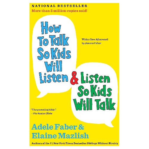 How to Talk So Kids Will Listen & Listen So Kids Will Talk-Parenting Book, Healthy Living & Wellness Books, Adele Faber Books, Books, S&S US Books