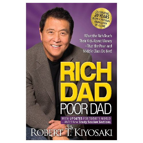 Rich Dad Poor Dad Book, Robert Kiyosaki's Books, Finance Books, Books, Plata Publishing Books