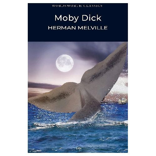 Moby Dick: Classic Fiction Book, Classic Literature & Fiction, Herman Melville's Books, Books, Wordsworth Classics Books