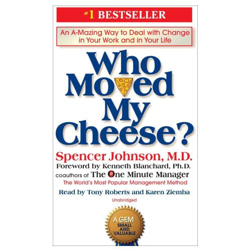 Self-Help Books, Analysis & Strategy Audiobook, Who Moved My Cheese? by Spencer Johnson Audiobook, Spencer Johnson Audiobook, Books, Penguin Audiobooks Books